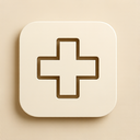 icon_education_medical_cross_elegant icon preview