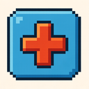 icon_education_medical_cross_pixel_art icon preview