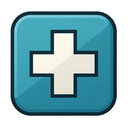 icon_education_medical_cross_sharp_edges icon preview
