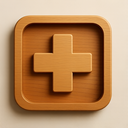 icon_education_medical_cross_wooden icon preview