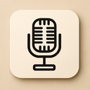 icon_education_microphone_elegant icon preview