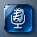 icon_education_microphone_glassy icon preview