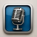 icon_education_microphone_metallic icon preview