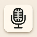 icon_education_microphone_minimalist icon preview