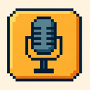 icon_education_microphone_pixel_art icon preview