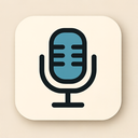 icon_education_microphone_rounded icon preview
