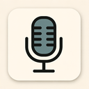 icon_education_microphone_simplified icon preview