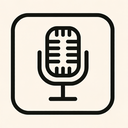 icon_education_microphone_symmetrical icon preview