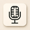 icon_education_microphone_thin icon preview
