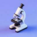 icon_education_microscope_3d_isometric icon preview