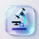 icon_education_microscope_glassy icon preview