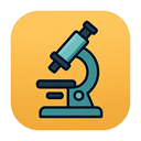 icon_education_microscope_rounded icon preview