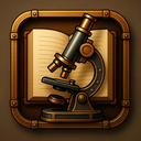icon_education_microscope_steampunk icon preview