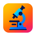 icon_education_microscope_vibrant_colors icon preview