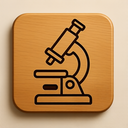 icon_education_microscope_wooden icon preview