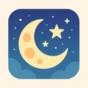 icon_education_moon_flat_pastel icon preview