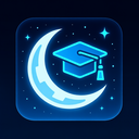 icon_education_moon_futuristic icon preview
