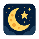 icon_education_moon_geometric icon preview
