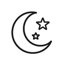 icon_education_moon_minimal_outline icon preview