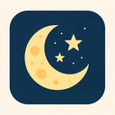 icon_education_moon_minimalist icon preview