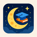 icon_education_moon_modern icon preview