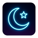 icon_education_moon_neon icon preview