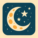 icon_education_moon_retro icon preview