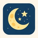 icon_education_moon_simplified icon preview