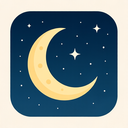 icon_education_moon_thin icon preview