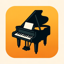 icon_education_piano_bold icon preview