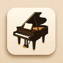 icon_education_piano_elegant icon preview