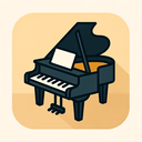 icon_education_piano_geometric icon preview