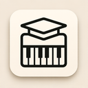 icon_education_piano_minimalist icon preview