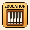 icon_education_piano_technical icon preview