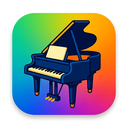 icon_education_piano_vibrant_colors icon preview