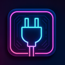 icon_education_plug_cyberpunk icon preview