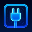 icon_education_plug_futuristic icon preview