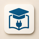 icon_education_plug_modern icon preview