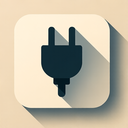 icon_education_plug_shadow_effect icon preview