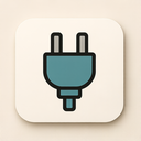 icon_education_plug_symmetrical icon preview