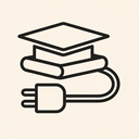 icon_education_plug_thin icon preview