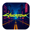 icon_education_road_cyberpunk icon preview
