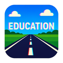 icon_education_road_digital_glitch icon preview