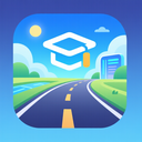 icon_education_road_futuristic icon preview