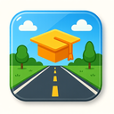 icon_education_road_glassy icon preview