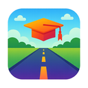 icon_education_road_gradient icon preview