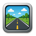 icon_education_road_metallic icon preview