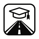 icon_education_road_monochrome icon preview
