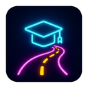 icon_education_road_neon icon preview