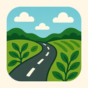 icon_education_road_organic_pattern icon preview